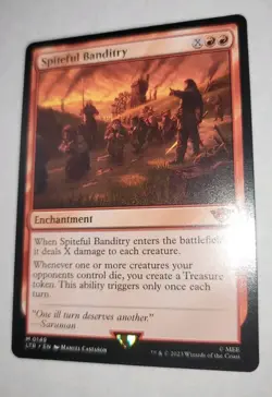 MTG Spiteful Banditry The Lord of the Rings: Tales of Middle-earth 0149 Regular - Image 1