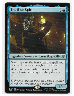 The Blue Spirit - Avatar: The Last Airbender: Eternal-Legal MTG Rare - Image 1