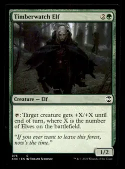 Timberwatch Elf LP Light Play The List MTG [8932] - Image 1