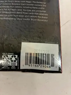 Avatar The Last Airbender Collector Booster Box Magic MTG Sealed - Image 4