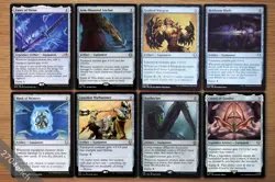 Set of 8 Equipment Artifacts *NM* (Magic MTG Commander EDH Deck Building) - Image 1