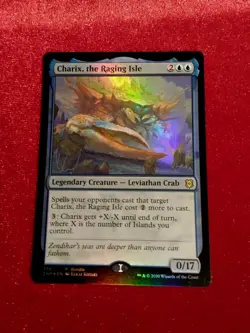 MTG - Charix, the Raging Isle (386/493) Zendikar Rising FOIL - Unplayed Mint+ - Image 1