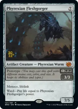 MTG Foil - Phyrexian Fleshgorger - 121 / NM / English - Image 1