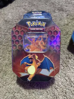 Pokemon TCG: Hidden Fates Tin Sealed 3 Gyarados And 1 Charizard 820650804816 - Image 2