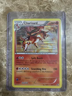 Charizard Holo Rare Legendary Treasures 19/113 NM Condition Pokemon TCG - Image 1