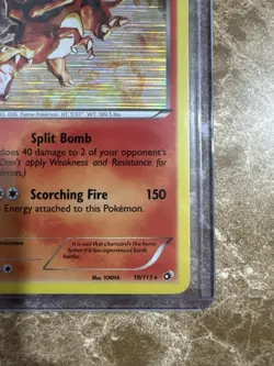 Charizard Holo Rare Legendary Treasures 19/113 NM Condition Pokemon TCG - Image 3