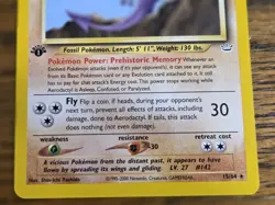 Pokemon 1st Edition Neo Revelation # 15/64 Aerodactyl Non-holo - Image 3