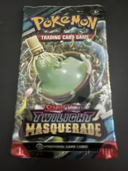 (VERY HEAVY) 22.33g Pokemon TCG Twilight Masquerade Booster Pack (SEALED)✅ - Image 2