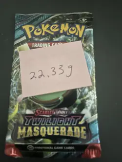 (VERY HEAVY) 22.33g Pokemon TCG Twilight Masquerade Booster Pack (SEALED)✅ - Image 4