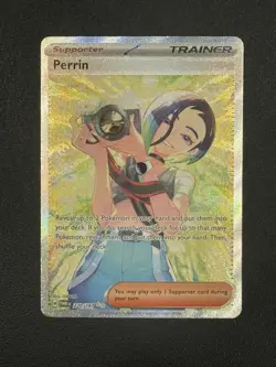 Perrin 220/167 Special Illustration Rare Pokemon Sv06: Twilight Masquerade NM - Image 1