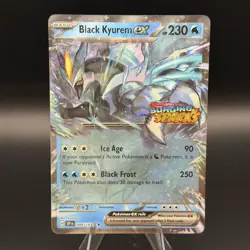 Black Kyurem ex 048/191 Surging Sparks Stamp Promo Double Rare Pokemon TCG NM - Image 1