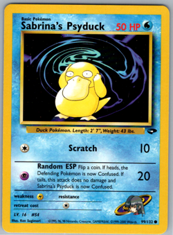Pokemon Sabrina's Psyduck Gym Challenge 99/132 - Image 3