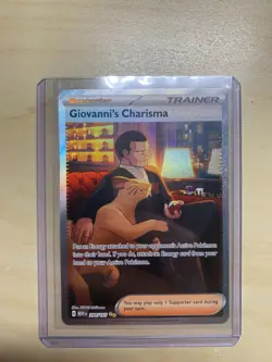 Giovanni's Charisma 204/165 SV03: Pokemon 151 Moderately Played - Image 2
