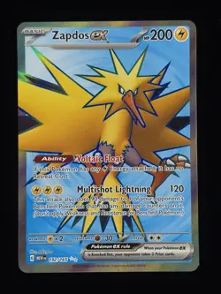 Zapdos ex 192/165 Pokemon SV: Scarlet & Violet 151 🔥 - Image 1