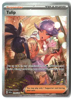 Tulip ⭐ 259/182 Holo Special Illustration Rare Paradox Rift 2023 Pokemon NM - Image 1