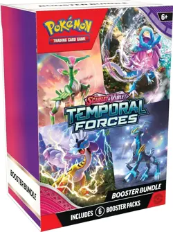 Pokemon TCG Scarlet & Violet Temporal Forces BOOSTER BUNDLE 6 PACKS ⭐NEW SEALED⭐ - Image 1