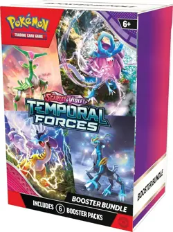 Pokemon TCG Scarlet & Violet Temporal Forces BOOSTER BUNDLE 6 PACKS ⭐NEW SEALED⭐ - Image 2
