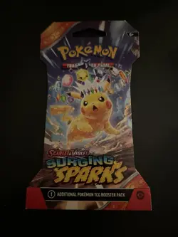 VERY HEAVY - 31.59g - Pokemon Surging Sparks Sleeved Booster Pack - SEALED! - Image 2