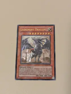 Judgment Dragon-Ultimate Rare-TU01-EN000-Light Play-Yugioh! - Image 1