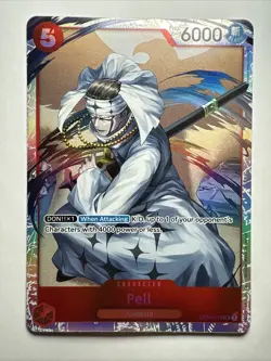 Pell - Kingdoms of Intrigue (OP04-013) - One Piece CCG - NM - FOIL - Image 1