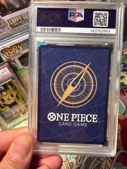 Monkey D. Luffy P-037 PR RARE Gen Con Foil 2023 One Piece Card English PSA 10 - Image 2