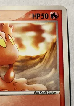 Slugma - Team Rocket Returns 003/020 Kouki Saitou Pokemon Card Unlimited Rare - Image 3
