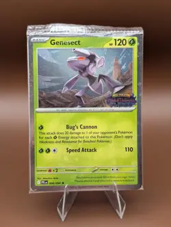 Pokemon TCG Genesect 008/094 Phantasmal Flames Promo Holo Card NM - Image 1