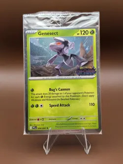 Pokemon TCG Genesect 008/094 Phantasmal Flames Promo Holo Card NM - Image 3