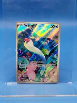 Wiglett Scarlet and Violet Base Set Pokemon TCG Card 206/198 NM Condition - Image 1