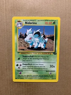 GERMAN Nidorina 40/64 Jungle Set - Uncommon Pokemon Card - EXCELLENT - Image 1
