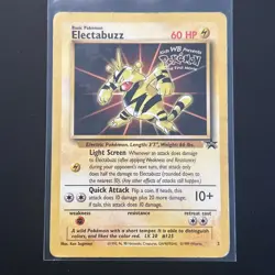 Pokemon Electabuzz Movie Promo 02 Wotc Promo Regular Card 60 HP 1999 - Image 1