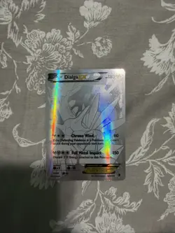 Pokemon TCG Dialga EX Full Art 122/119 Secret Rare Card XY Phantom Forces - Image 1