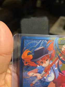 One Piece TCG Nami OP11-041 Learn Together Deck Promo Leader Card English - Image 4