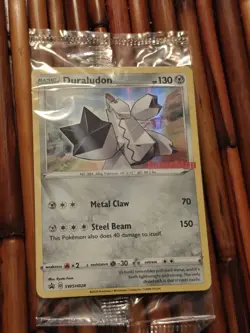 Duraludon GameStop Exclusive Stamp Promo SWSH028 Pokemon Card Sealed Near Mint - Image 1