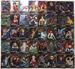 Lot of 40 Japanese Mobile Suit Gundam Arsenal Base Rare Card set - Image 1