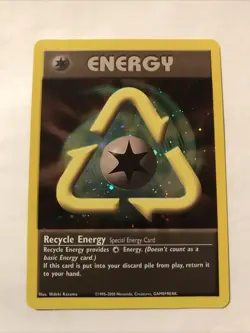 Recycle Energy - WOTC League Promo Pokemon - Holo Card - Image 1