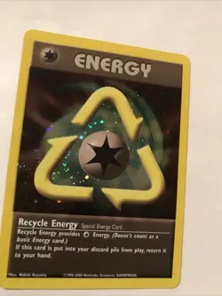 Recycle Energy - WOTC League Promo Pokemon - Holo Card - Image 2