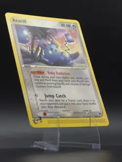 Azurill - 31/100 EX Sandstorm - E Reader 2003 - NM Pokemon Card TCG - Image 3