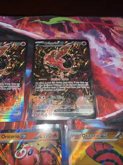 Pokemon Oricorio EX Promo Card X2 And Oricorio Ex Holo And Full Art Lot - Image 3