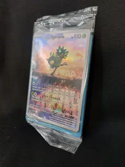 Teal Mask Ogerpon SVP123 - Sealed Black Star Promo Card - Pokemon TCG - NM - Image 3