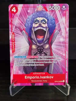 One Piece Card Game - Emporio.Ivankov (Welcome Pack Vol. 1) OP05-004 UC - NM - Image 1