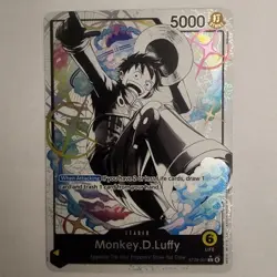 One Piece Monkey. D. Luffy ST29-001 (ALT ART) Leader Card Egghead English - Image 1