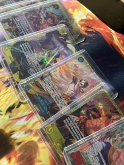 One Piece TCG CARD Collection - Alt Arts, Alt Leaders & SEC- 46 ENG&JAP Card LOT - Image 5