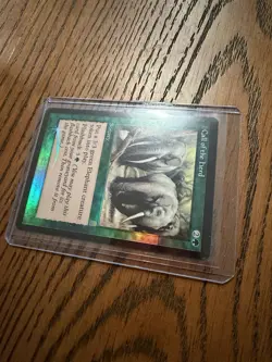 Magic The Gathering FOIL CALL OF THE HERD, ODYSSEY, NEAR MINT MTG - Image 2