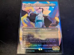 MTG Magic the Gathering FOIL Kykar, Zephyr Awakener Borderless FDN! - Image 1