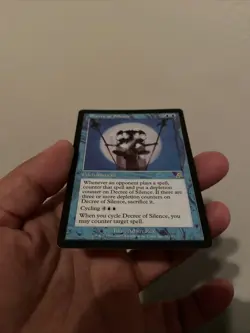 Decree of Silence Scourge Blue Rare MAGIC THE GATHERING MTG - Image 3