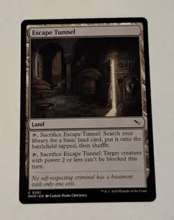 MTG Escape Tunnel - Murders At Karlov Manor LP - Image 1