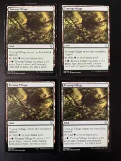 MTG- Treetop Village x4 - Image 1