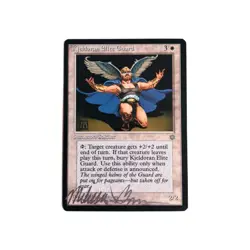 Kjeldoran Elite Guard Iceage Signed by Artist M/NM MTG - Image 1