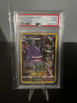 Pokemon TCG Gengar SWSH241 Lost Origin Trainer Gallery Holo PSA 9 MINT - Image 1